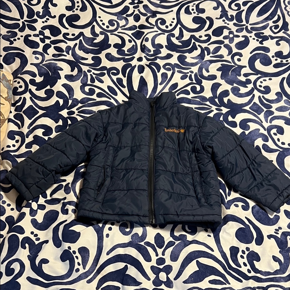Timberland Kids Dark Blue Puffer Jacket
